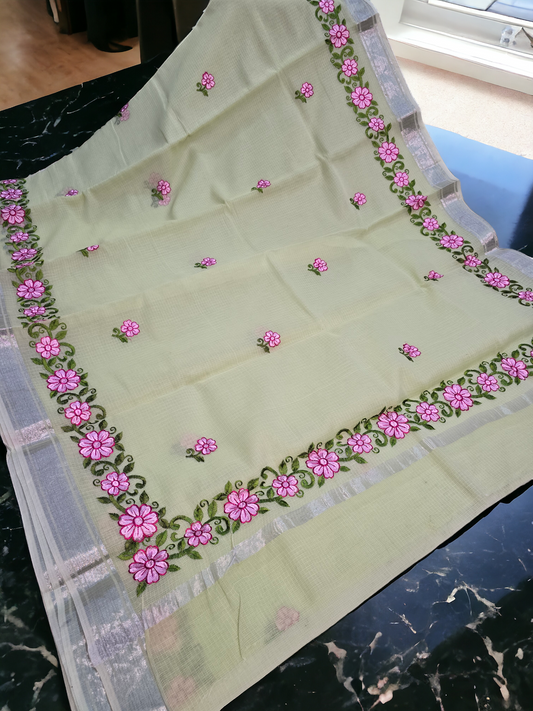 kota cotton saree